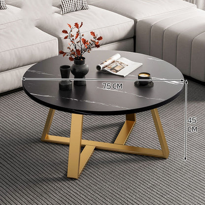 Marble Texture Round Table