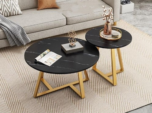 Marble Texture Round Table