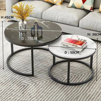 Expandable Stone Coffee Table