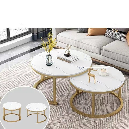 Expandable Stone Coffee Table