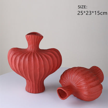 Luxury Wabi-Sabi Inspired Faux Flower & Vase