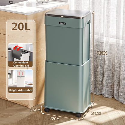Elevating Large Capacity Household Trash Bin