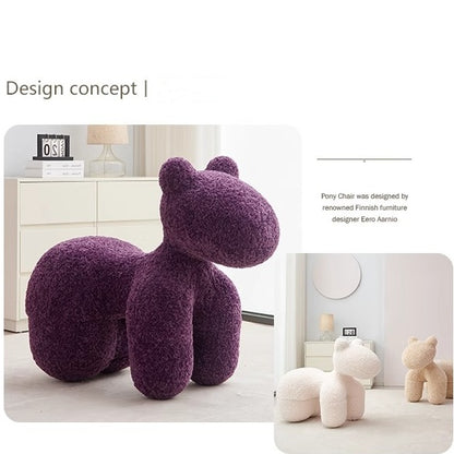 Luxe Fleece Pony Chair