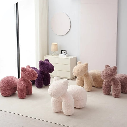 Luxe Fleece Pony Chair