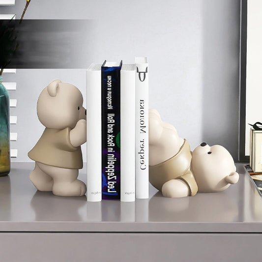 Charming Animal Bookend Decor Collection