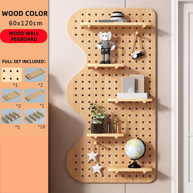 Luxe Artisan Wood Wall Display (Large)