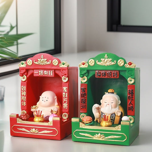 Cute Buddhist Immortal with Altar